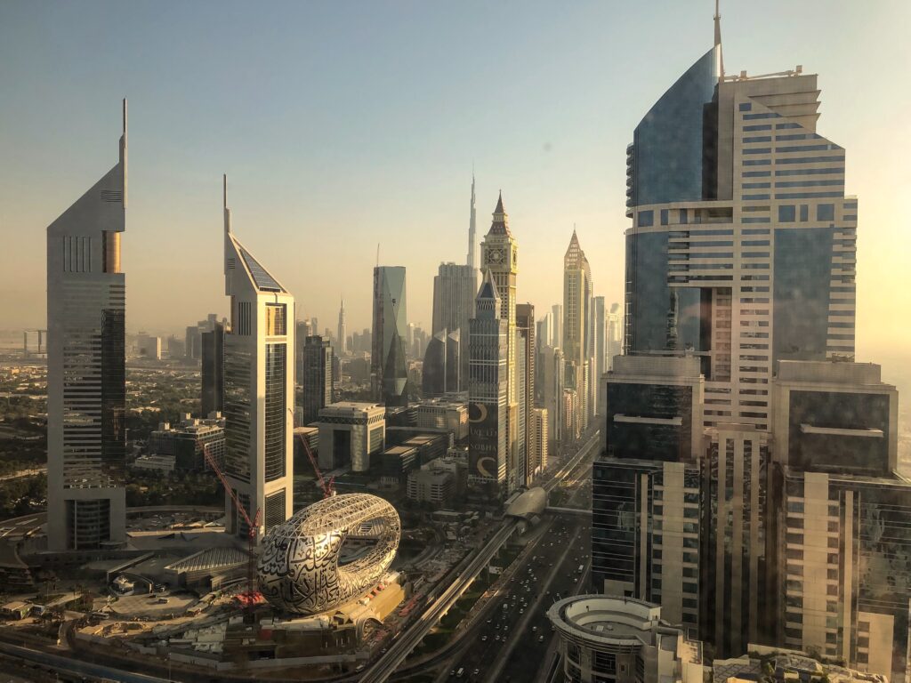 Luftaufnahme von Dubai